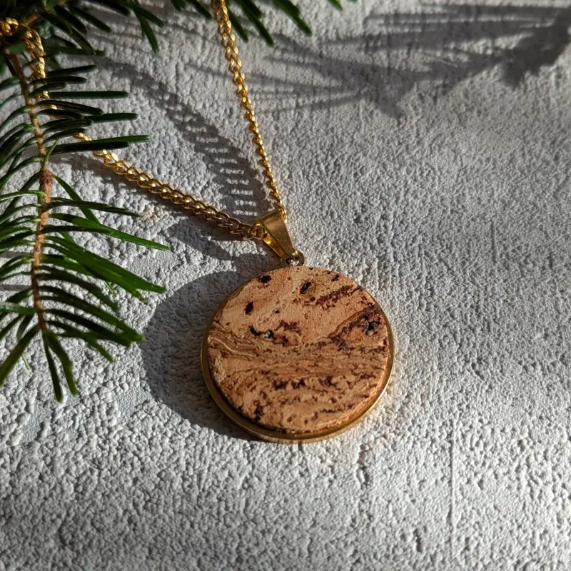 Koranhänger rund 30 mm Durchmesser Edelstahl